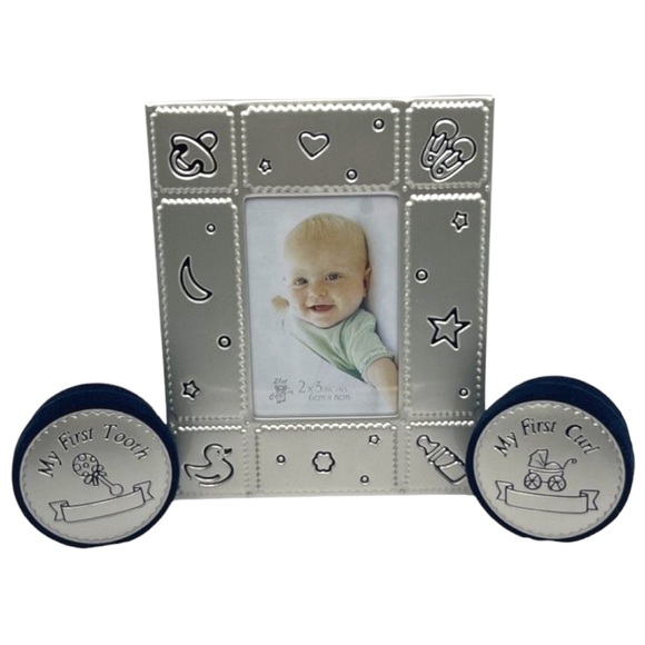 First Curl Tooth Frame Gift Set for Baby - Picture 2 of 7